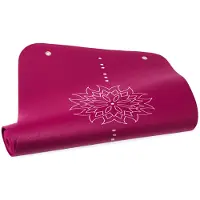 Tiguar Yoga Basis Mat 183x60x0,5 cm - Antislip, dunne yogamat in paars