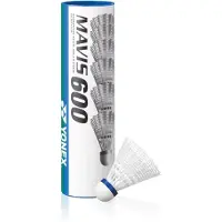 Yonex Badminton Shuttle Yonex Mavis 600 Middle Wit (Koker van 6)