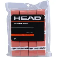 Head Prime Tour 12 Tennis Overgrip Rood