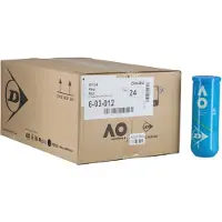 Dunlop - Australian Open Tennisballen - geel - 3 stuks