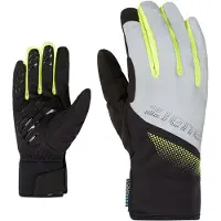 Ziener Fietshandschoen Unisex Dilip Z AS Touch Poison Yellow-8.5