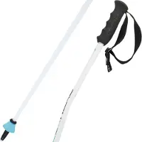 Head Skistok Worldcup SG JR Race White/Black/Speed Blue-95 cm
