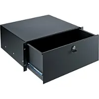 König & Meyer 49124 Rackmount Storage lade met sleutel 4U