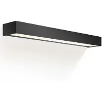 DECOR WALTHER Badkamerlamp Box 60 N LED Wandmodel Matt Zwart 3000 Kelvin