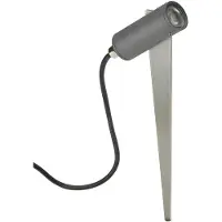 Albert Prikspot Led Wally antraciet - RVS
