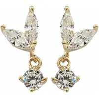 Charme Bijoux Oorbellen-Goudplating-Zirkonia-