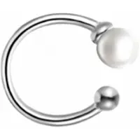 Charme Bijoux Zilver Earcuff - Synthetische Parel - helix- geen gaatje -
