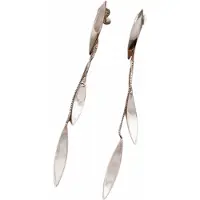 Charme Bijoux 2-Delige -Zilveren-Lange oorbellen-