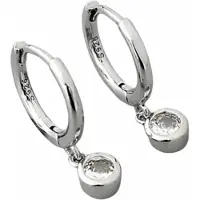 Charme Bijoux Zilver Oorringen - Zirkonia -
