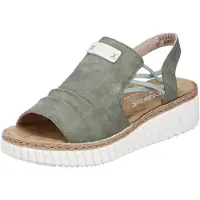 Rieker Nabukino-sandalen met elastiek