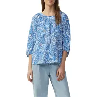 s.Oliver Blouse blauw / azuur / wit