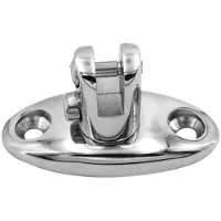 Talamex 360° Deck Mount Support Zilver