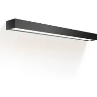 DECOR WALTHER Badkamerlamp Box 80 N LED Wandmodel Matt Zwart