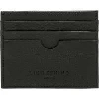 Liebeskind berlin Leren Kaarthoes Men Wallets Harris Card Holder Black Zwart
