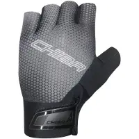 Chiba fietshandschoen - Ergo Superlight - Donkergrijs - maat M