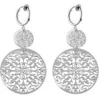 Charme Bijoux Klem oorbellen zilverkleur
