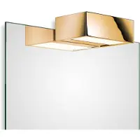 DECOR WALTHER Clip-on licht Badkamerlamp Box 15 N LED Goud 3000 Kelvin