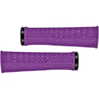 Lizard Stuurhandvatten - - Gradient - Single Lock-On - Paars - Ergonomisch, schokabsorberend