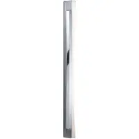 DECOR WALTHER Wandlamp Omega 200, dimbaar, chroom / zilver, Slaapkamer, Messing, Modern, Wandlamp
