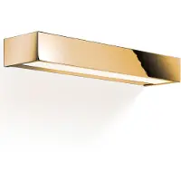 DECOR WALTHER Badkamerlamp Box 40 N LED Wandmodel Goud 3000 Kelvin