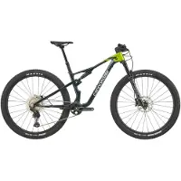 Cannondale Scalpel Carbon 3 29'' Volledig geveerde MTB Shimano Deore/XT 12S Grijs/Groen || Maat: L / 172-182 cm