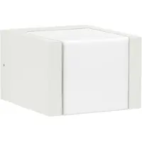 Albert Led muurlamp Padestal wit