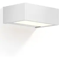 DECOR WALTHER Wandlamp Box N, dimbaar, wit / opaal, Badkamer, Messing, Modern, Wandlamp