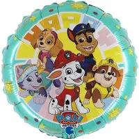 Grabo Nickelodeon - - Folie ballon - Happy - 45Cm - Leeg.