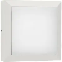Albert Vierkante led buitenlamp Parel 32cm-wit