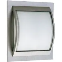 Albert Buitenlicht Square Curved Zilvergrijs