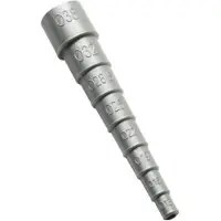 Talamex Universal Straight Connector 13-38 Mm Zilver