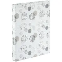 Hama Spiraalalbum "Graphic", 19 x 24,5 cm, 40 witte pagina's, Dots