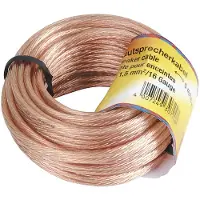 Hama 00205142 audio kabel 10 m Transparant