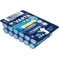 Varta BV-HE 12 AAA - Alkaline Batterijen - Longlife Power - Blauw