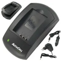 AccuCell ALPHA300 - Snellader - Geschikt voor Panasonic CGA-S004 DMW-BCB7