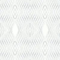 Noordwand RETRO GLITTER BEHANG WIT ZILVER 2470
