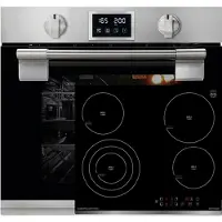 Kaiser - pyrolytische oven - EH 6337 - inbouwoven - kookplaat - KCT 6703 F - automatisch braden - massief metaal - 79L - Elektrische kookplaat - 60 cm