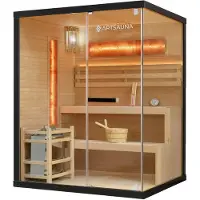 Artsauna Traditionele Sauna Vantaa - 2-4 Personen - 150x140x190 cm