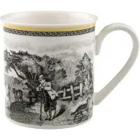 Villeroy & Boch 6x Villeroy & Boch Audun Ferme, Kopje, Veelkleurig