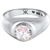 KUZZOI Ring zilver / transparant