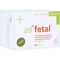 Adpharm GmbH Adfetal zachte capsules, geschikt voor vrouwen die zwanger willen worden, zwangere vrouwen en vrouwen die borstvoeding geven, 90 capsules