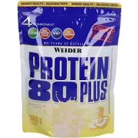 Weider - Proteïne 80 Plus, Vanille - 500g