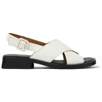 Camper Sandalen met riem ' Dana ' wit