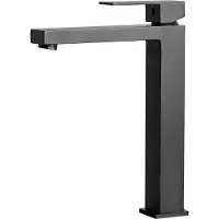 REA Fenix - Wastafelkraan/ Mengkraan - Opbouw - Hoog Model Mat Zwart