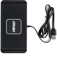 Amio 03144 Autolader – USB-oplader voor mobiele telefoons – Autolader