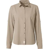 Vaude - Women's Rosemoor L/S Shirt IV - Blouse 34, beige