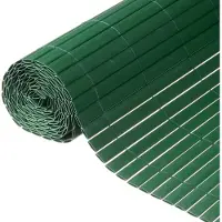 Nature tuinscherm dubbelzijdig 1x3 m pvc groen