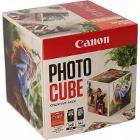Canon PG-540 / CL-541 Foto Cube Creatieve Set, wit, oranje