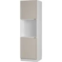 Vicco Fame-Line Ovenombouwkast – 60 cm met open kast GrijsBeige