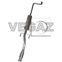 VEGAZ CS-299 Uitlaat middendemper